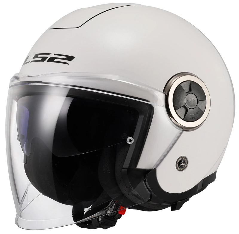 Load image into Gallery viewer, Ls2 jethelm of620 classy solid helmet of620 classy solid white gr. l