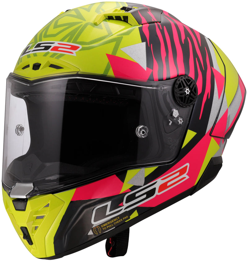 Load image into Gallery viewer, Ls2 integraalhelm ff805 thunder carbon gp aero replica aldeguer helmet ff805 thunder gp aero rep. aldeguer xxl