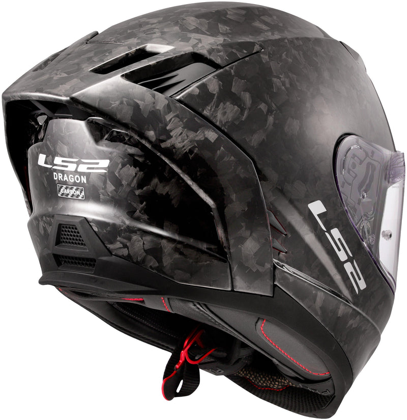 Load image into Gallery viewer, Ls2 integraalhelm ff807 dragon forged helmet ff807 dragon carbon forged gr. 3xl