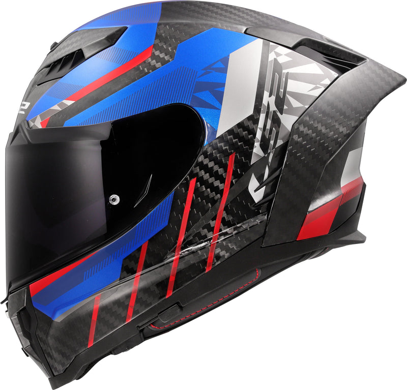 Load image into Gallery viewer, Ls2 integraalhelm ff807 dragon trax helmet ff807 dragon trax 3xl blue red