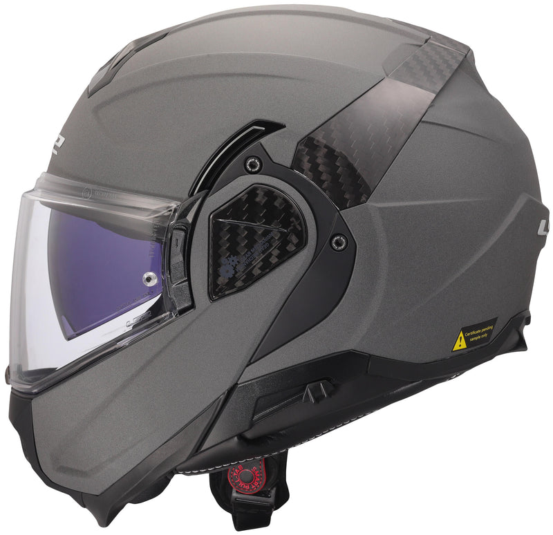 Load image into Gallery viewer, Ls2 opklaphelm ff910 advant ii solid concrete helmet ff910 advant ii sol. s concrete