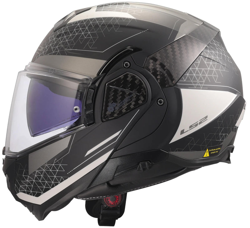 Load image into Gallery viewer, Ls2 klapphelm ff910 advant ii astral helmet ff910 advant i astral matt gray gr. xl
