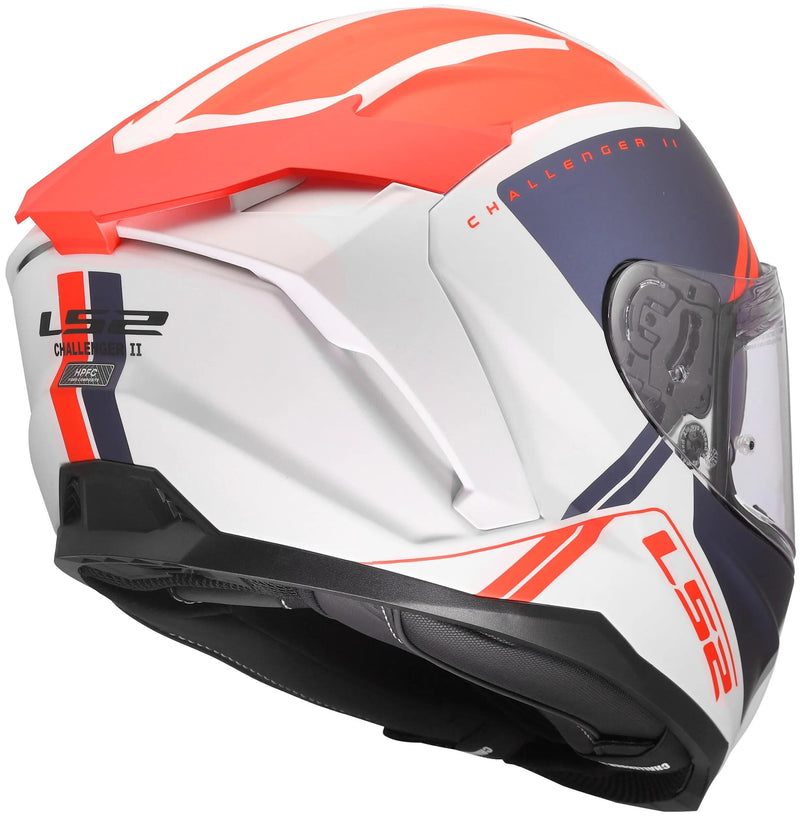 Load image into Gallery viewer, Ls2 integraalhelm ff817 challenger ii titan helmet ff817 challeng ii titanium white bl rt m