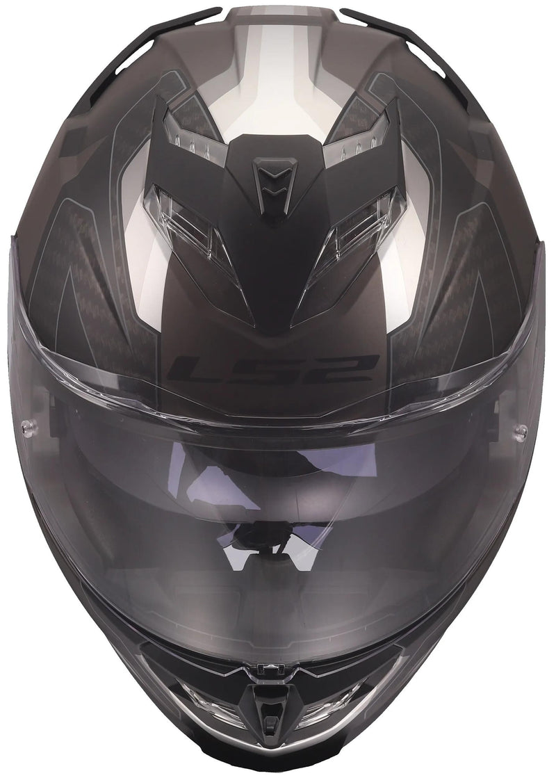 Load image into Gallery viewer, Ls2 integraalhelm ff818 storm iii sporty helmet ff818 storm ii sporty matt black grey s