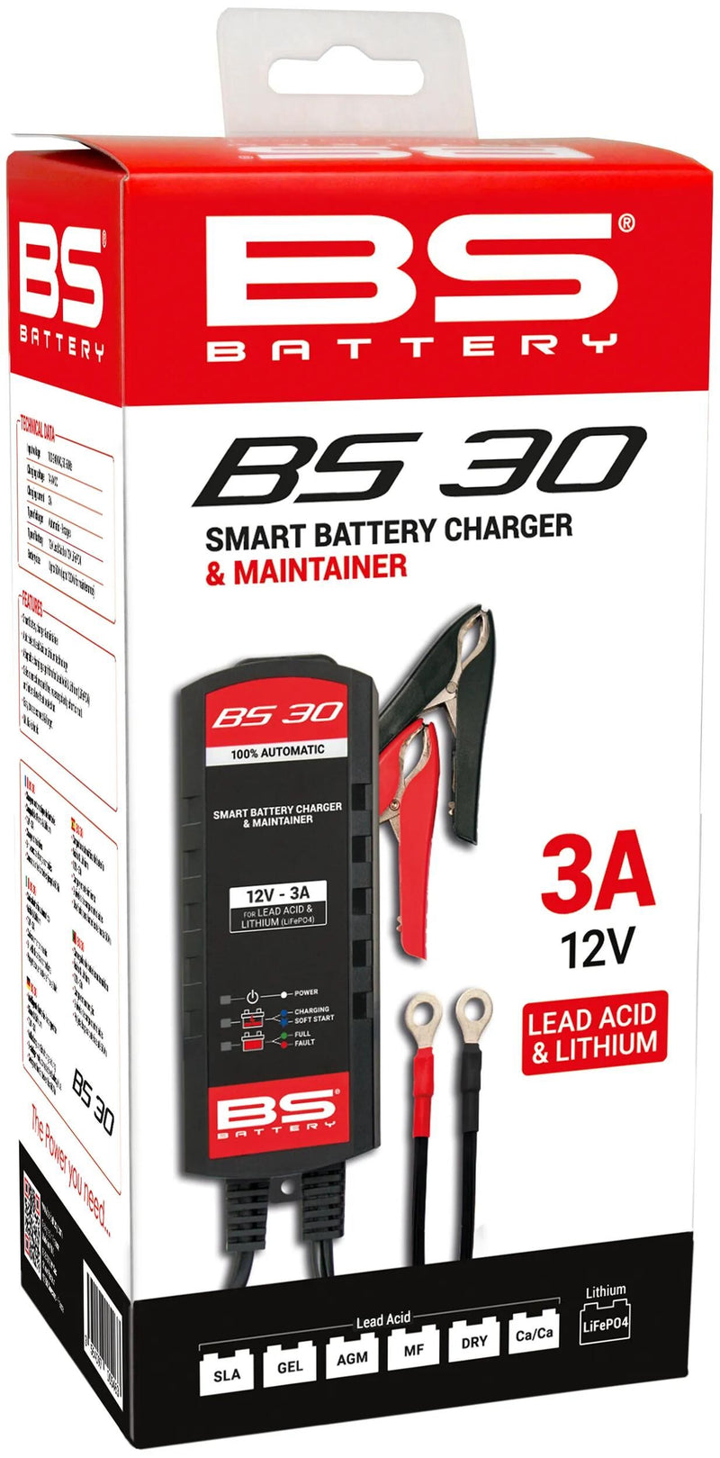 Load image into Gallery viewer, Bs-battery batterieladegerät bs30 charger bs30,bs-charge +lithium 3.0a