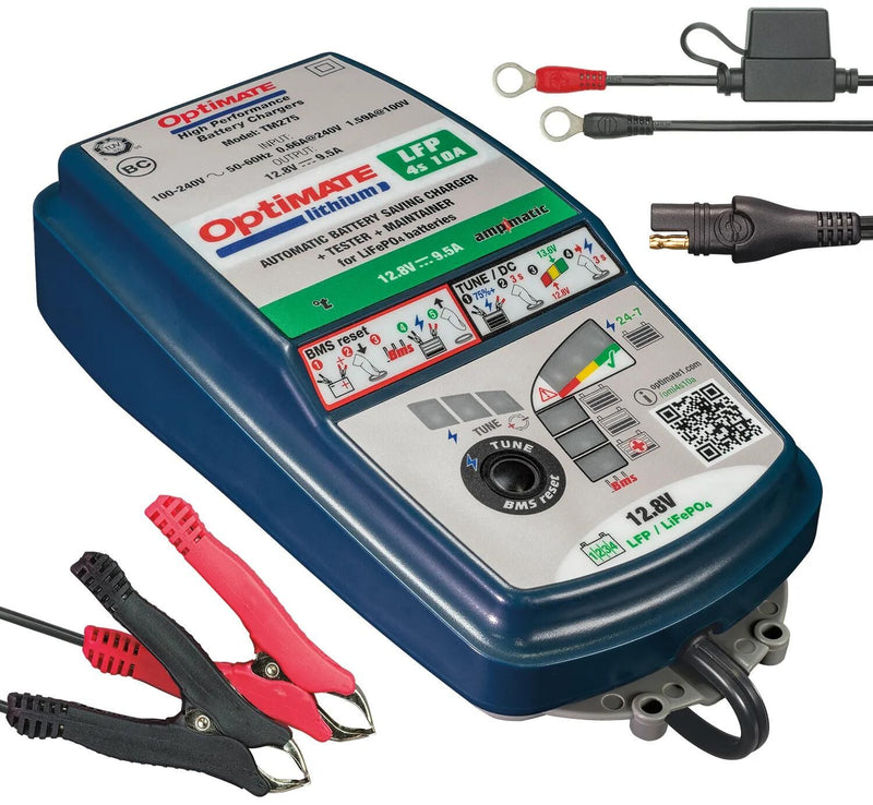 Load image into Gallery viewer, Tecmate batterieladegerät optimate lithium 4s 10a optimate 4s charger lithium 9.5a