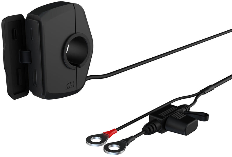 Load image into Gallery viewer, Oxford usb-laadapparaat slimline usb socket slim usb-a, usb-c 3.0 amp