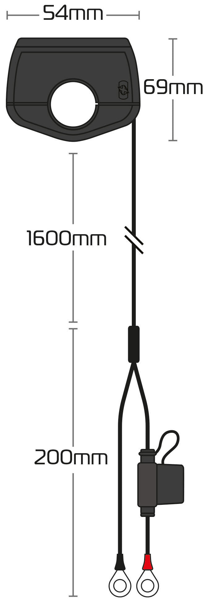 Load image into Gallery viewer, Oxford usb-laadapparaat slimline usb socket slim usb-a, usb-c 3.0 amp