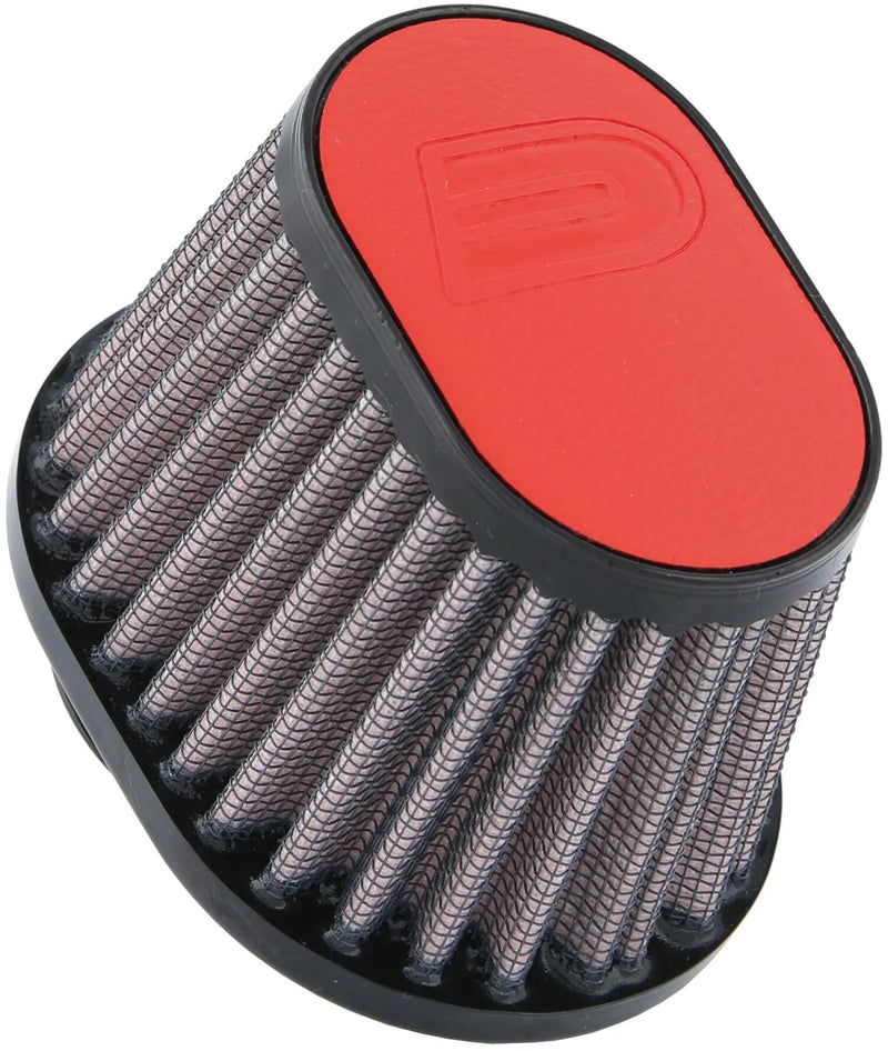 Load image into Gallery viewer, Dna sportluftfilter leather top sport air filter 100 x 75mm red