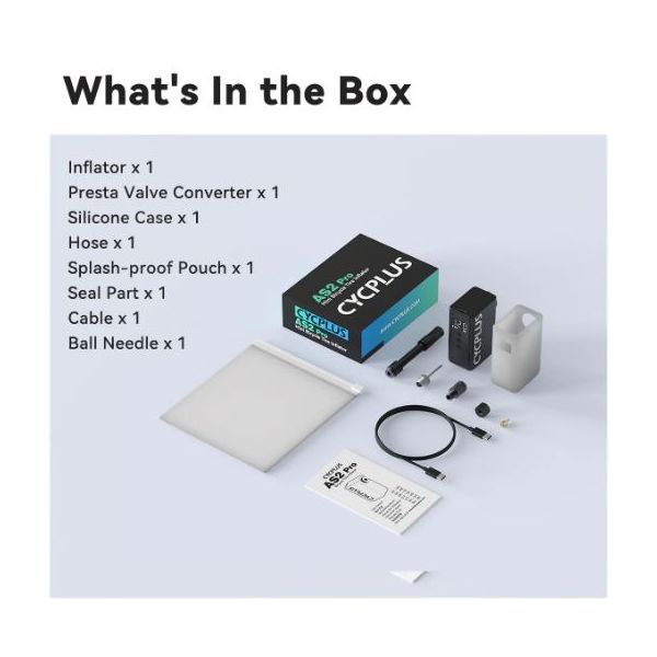 Load image into Gallery viewer, Cycplus elektrische accupomp as2 pro - zwart