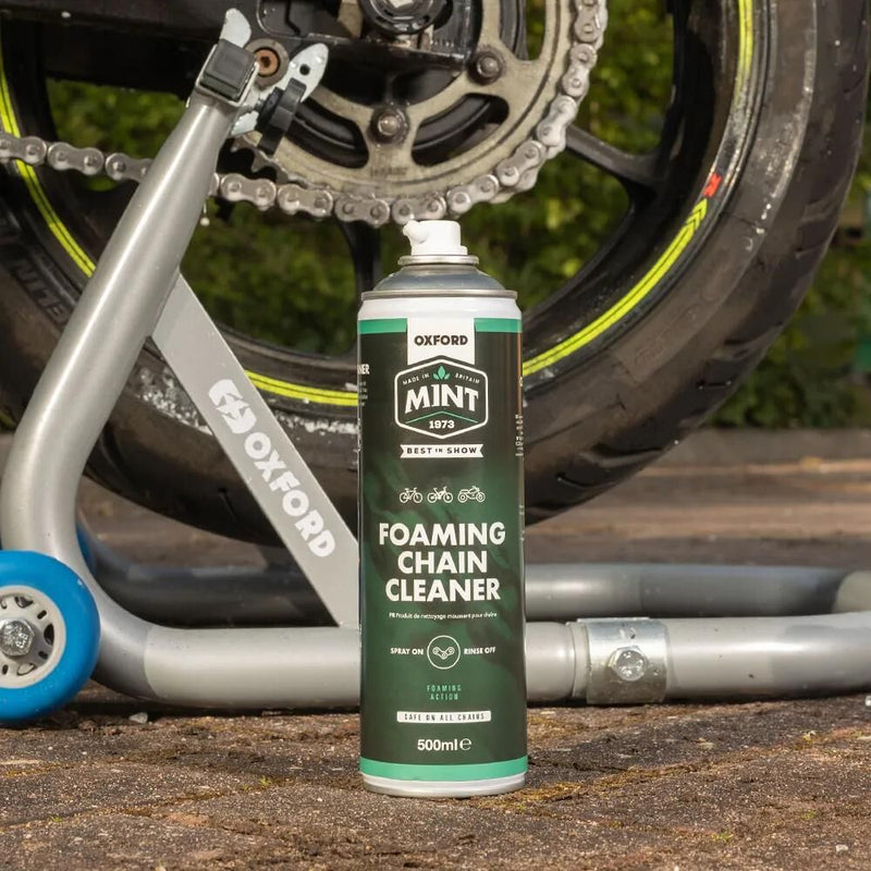 Load image into Gallery viewer, Mint kettenreiniger oxford foaming chain cleaner chain cleaner oxford 500 ml oc213
