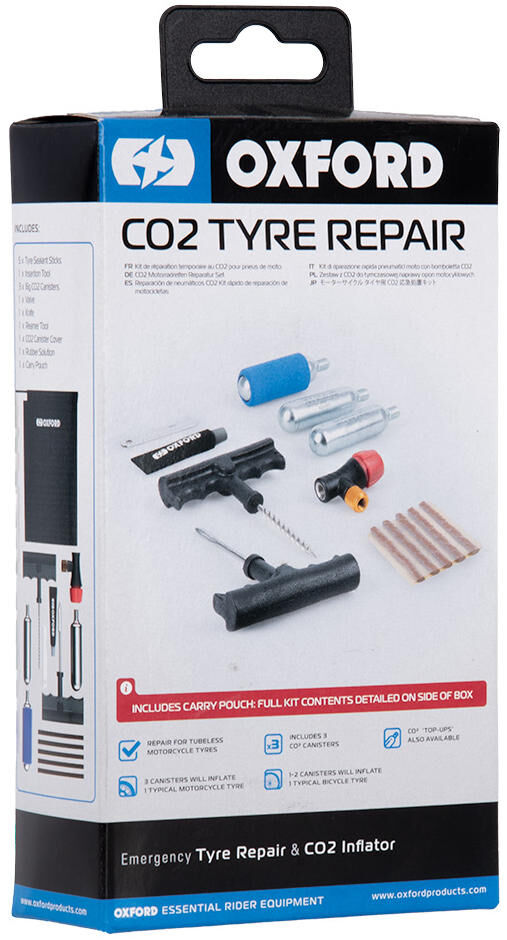 Load image into Gallery viewer, Oxford bandenreparatieset co2 tyre repair kit tire repair set ox720