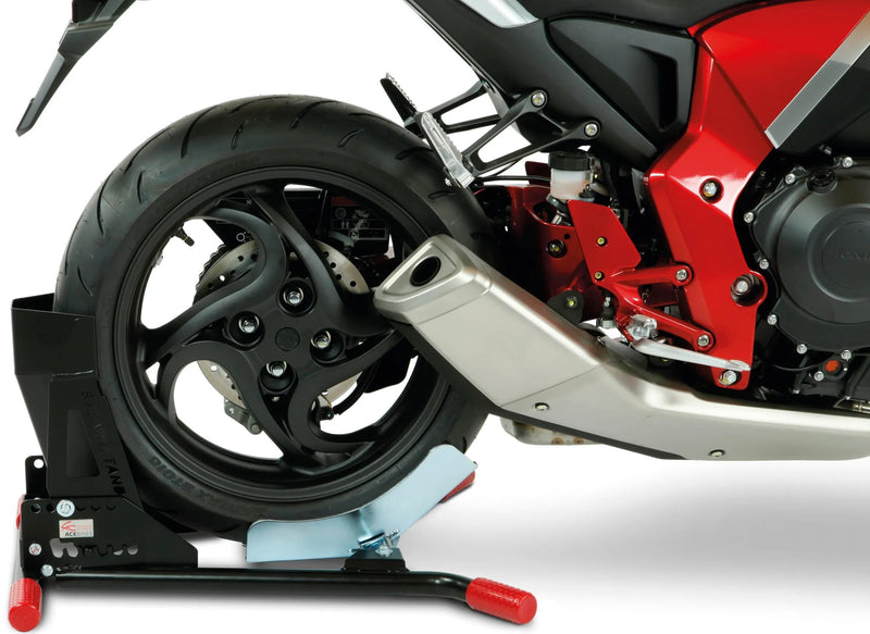 Load image into Gallery viewer, Acebikes voorwiel standaard steadystand motorcycle stand mod. 180 steadystand