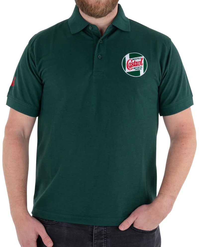 Load image into Gallery viewer, Castrol poloshirt classic poloshirt classic green gr. m 48