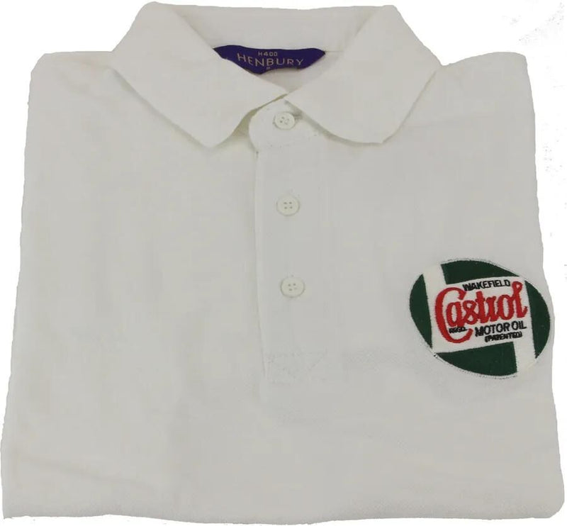 Load image into Gallery viewer, Castrol poloshirt classic poloshirt classic white gr. l 50