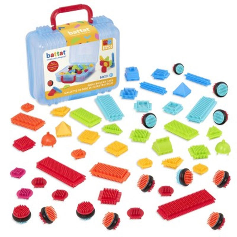 Chargez l'image dans la visionneuse de la galerie, Bristle blocks koffer met 50 stuks