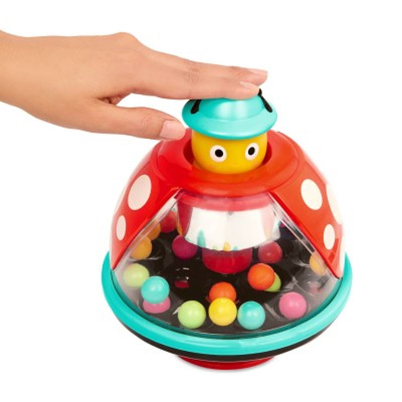 Chargez l'image dans la visionneuse de la galerie, B toys: bromtol ladybug spinningtop. 2+