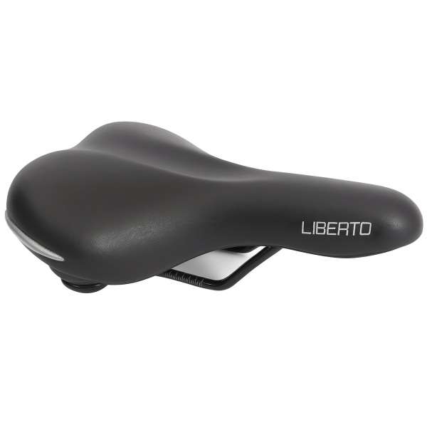 Load image into Gallery viewer, Edge fietszadel liberto - zwart (werkplaatsverpakking)