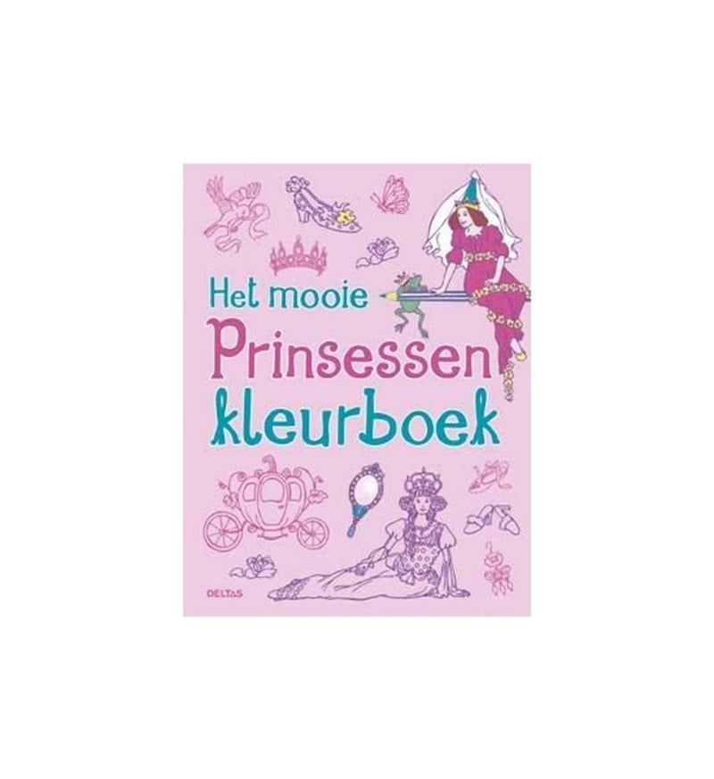 Load image into Gallery viewer, Deltas het mooie prinsessen kleurboek