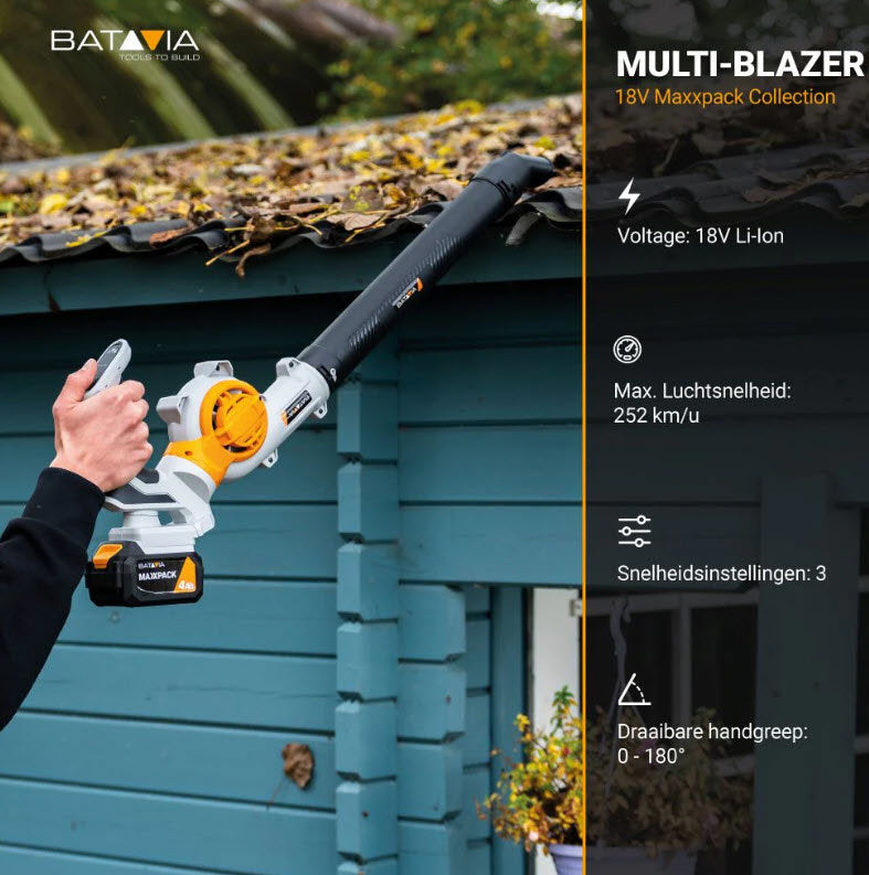 Load image into Gallery viewer, Batavia maxxpack 18v accu multi bladblazer body