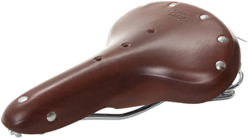 Load image into Gallery viewer, Contec sattel classic exclusiv touring herren ct saddle cl. excl. tour. leather gents gravy