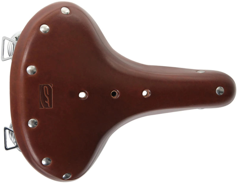 Load image into Gallery viewer, Contec sattel classic exclusiv touring herren ct saddle cl. excl. tour. leather gents gravy