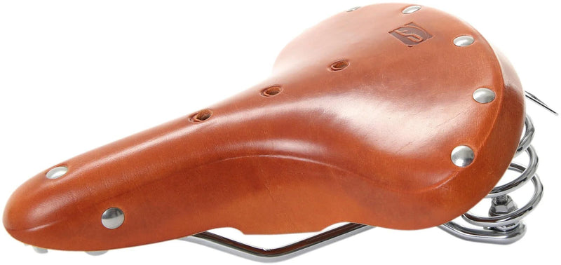 Load image into Gallery viewer, Contec sattel classic exclusiv touring damen ct saddle cl. excl. tour. leather lady honey