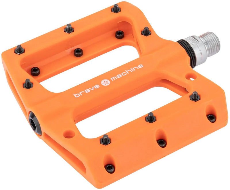 Load image into Gallery viewer, Brave pedal dirt 2 platf.pedal dirt2 orange