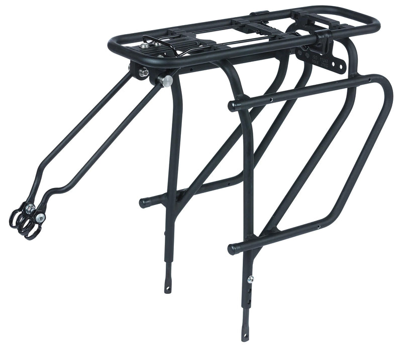 Laden Sie das Bild in Galerie -Viewer, Basil MIK bagagedrager Universal Cargo Carrier (in)Side mat zwart
