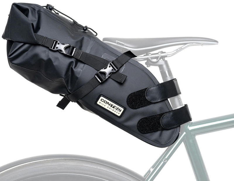 Load image into Gallery viewer, Contec satteltasche mile grinder back 10 ct saddle bag mile grin the back 10 black