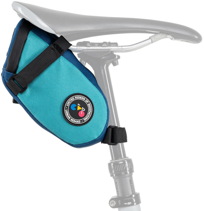Load image into Gallery viewer, Contec zadeltas urban nomad rail 1.3 ct saddle bag urban nomad rail 1.3 turquoise