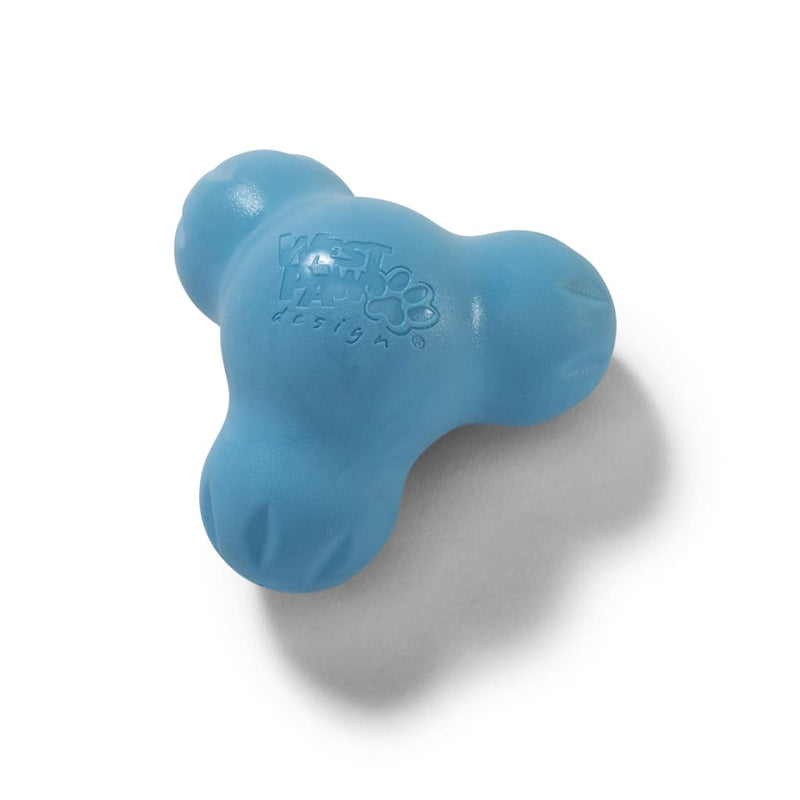 Load image into Gallery viewer, West Paw West Paw Hondenspeelgoed met Zogoflex Tux S aquablauw