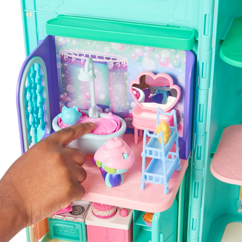 Load image into Gallery viewer, Gabby's dollhouse gabby #039;s dollhouse mercats primp and pamper badroom