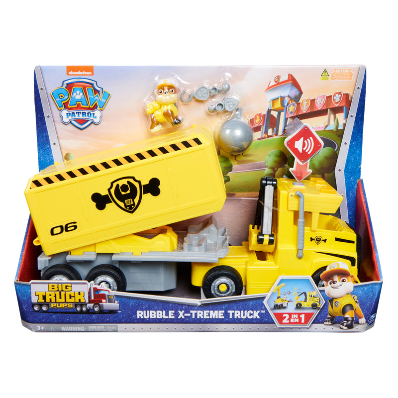 Laden Sie das Bild in Galerie -Viewer, Paw Patrol Rubbles Mega Truck + Geluid