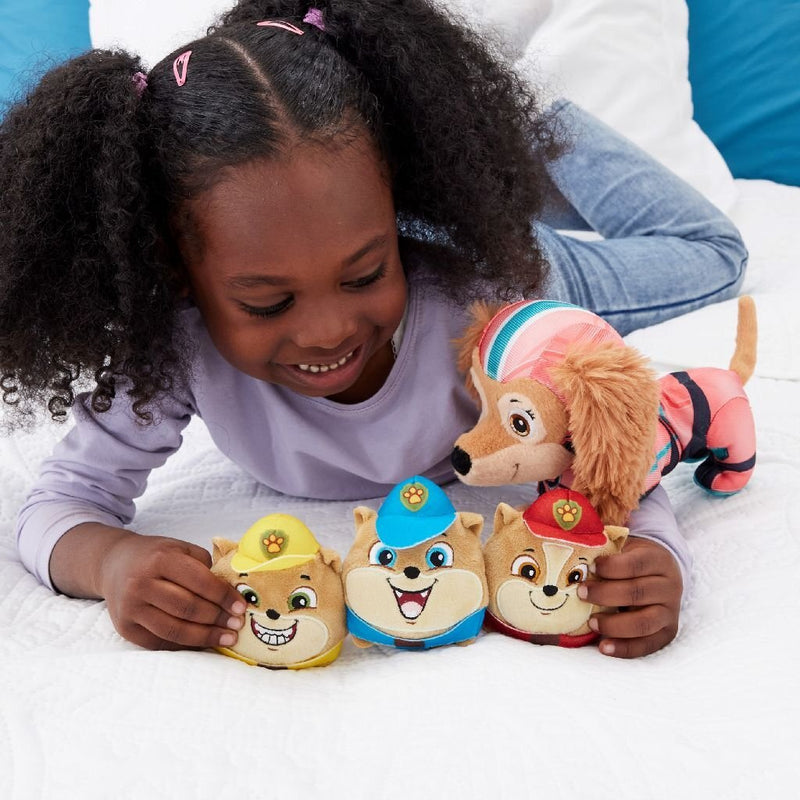 Load image into Gallery viewer, Paw patrol mighty movie knuffel liberty en poms