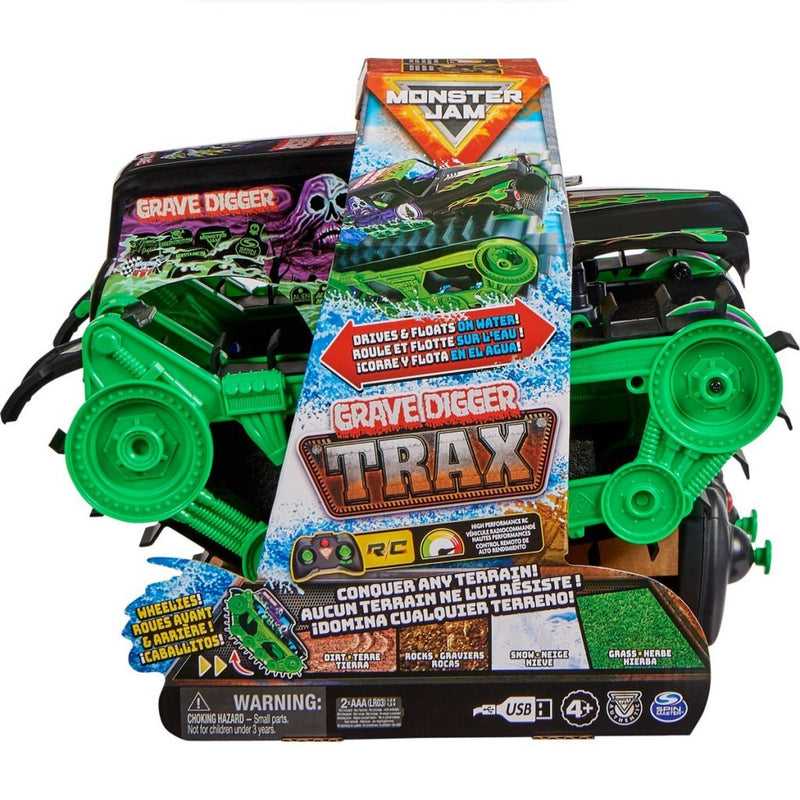 Laden Sie das Bild in Galerie -Viewer, Monster jam rc grave digger trax 1:15