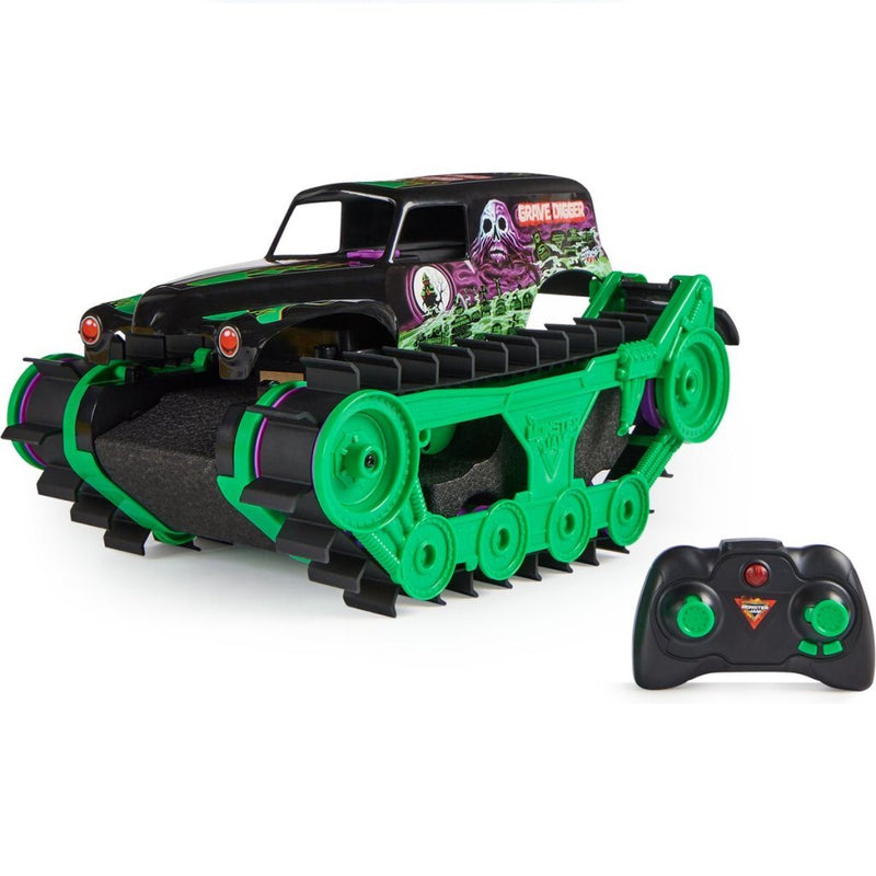Laden Sie das Bild in Galerie -Viewer, Monster jam rc grave digger trax 1:15