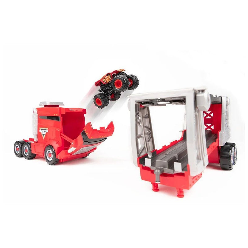 Load image into Gallery viewer, Monster jam transportwagen + monstertruck