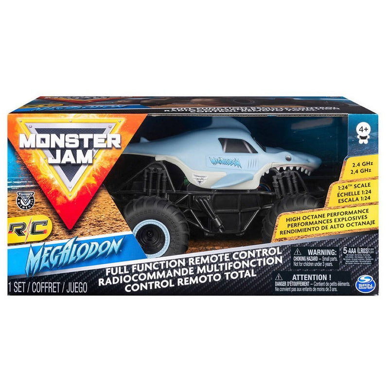 Load image into Gallery viewer, Monster jam rc megladon truck 1:24