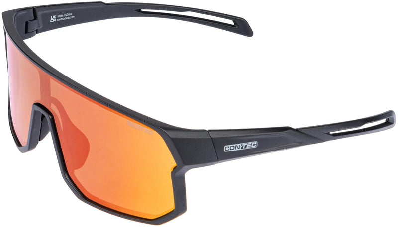 Load image into Gallery viewer, Contec brille bliss polarized ct sport glasses bliss po rized black polarized red