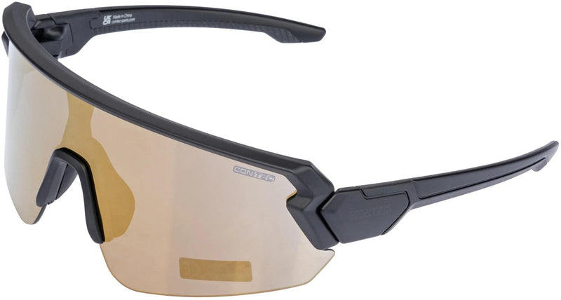 Load image into Gallery viewer, Contec brille rush revo ct sport glasses rush rev black gold