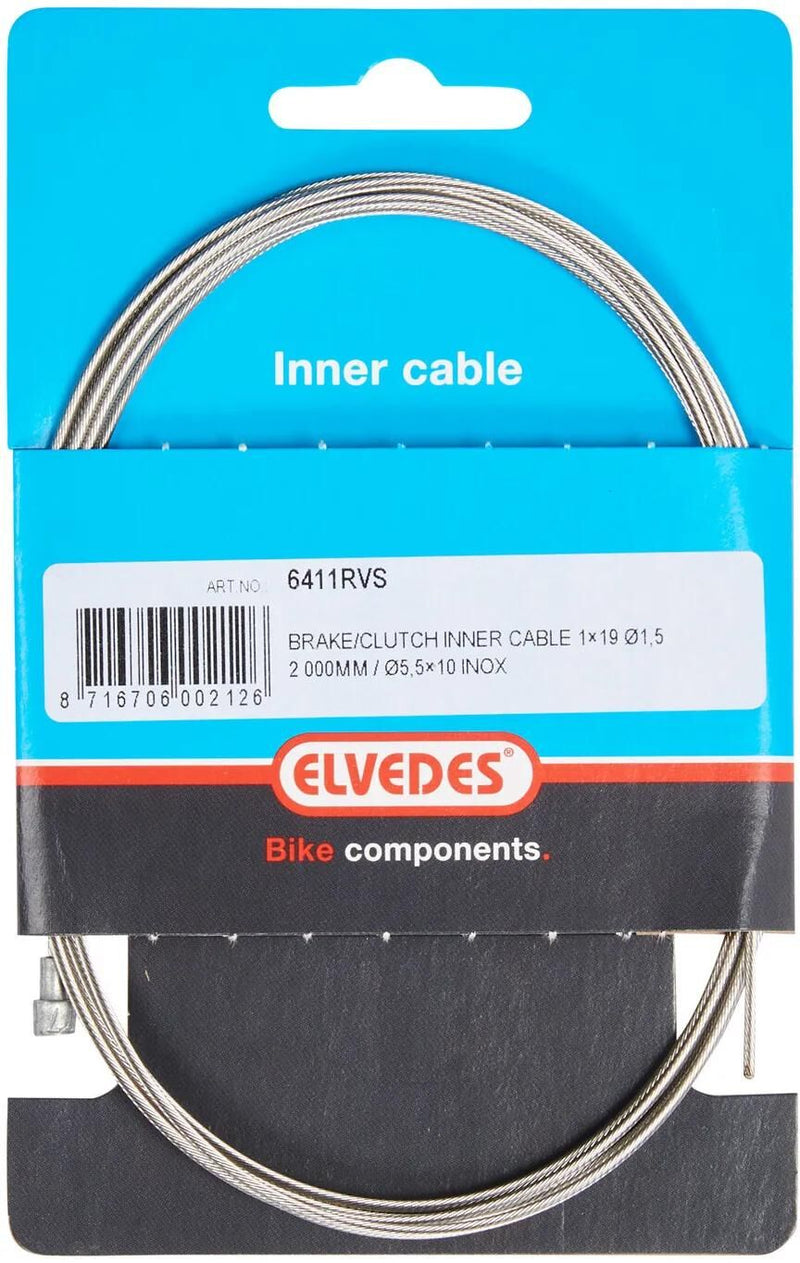 Afbeelding laden in galerijviewer, Elvedes rembinnenkabel br.inner cable 19 strands road