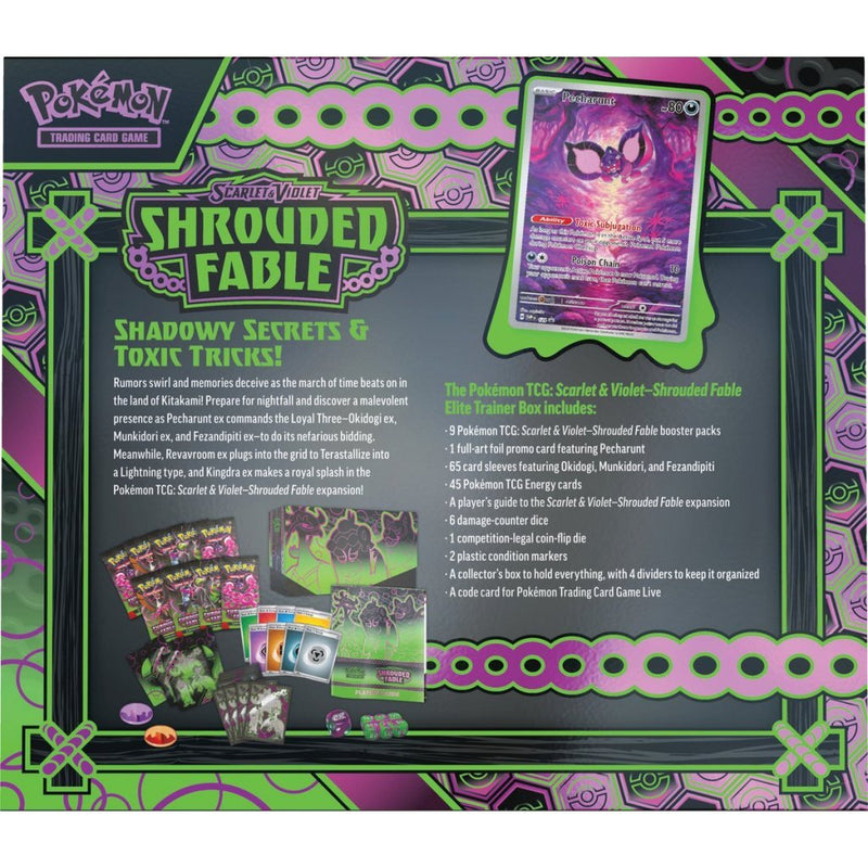 Load image into Gallery viewer, Pokemon pok eacute;mon scarlet violet shrouded fable elite trainer box