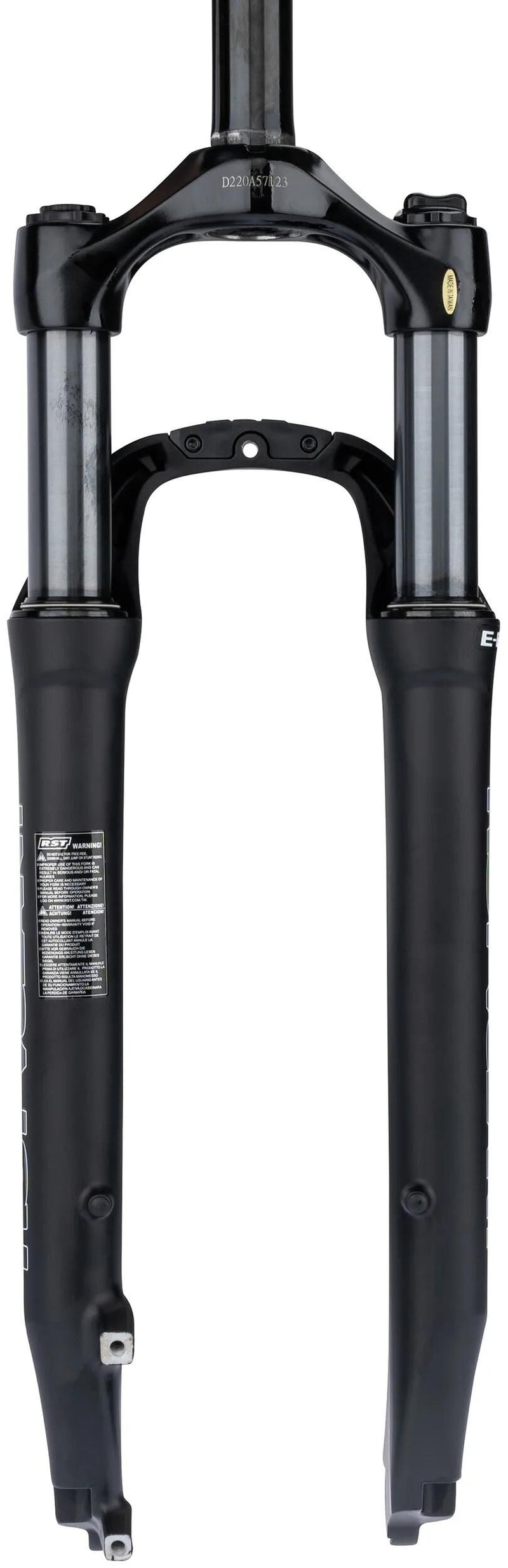 Load image into Gallery viewer, Rst federgabel volant t spring volant t 28 all black disc