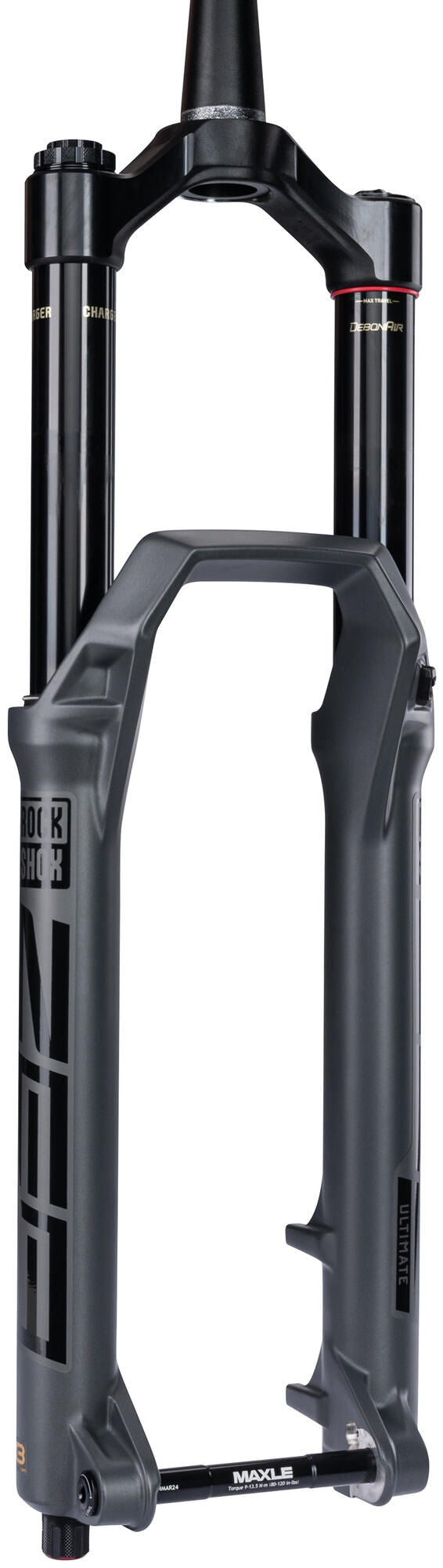 Load image into Gallery viewer, Rockshox verende voorvork zeb ultimate rc2 susp.fork rs zeb ult. rc2 27,5 29 170mm grey