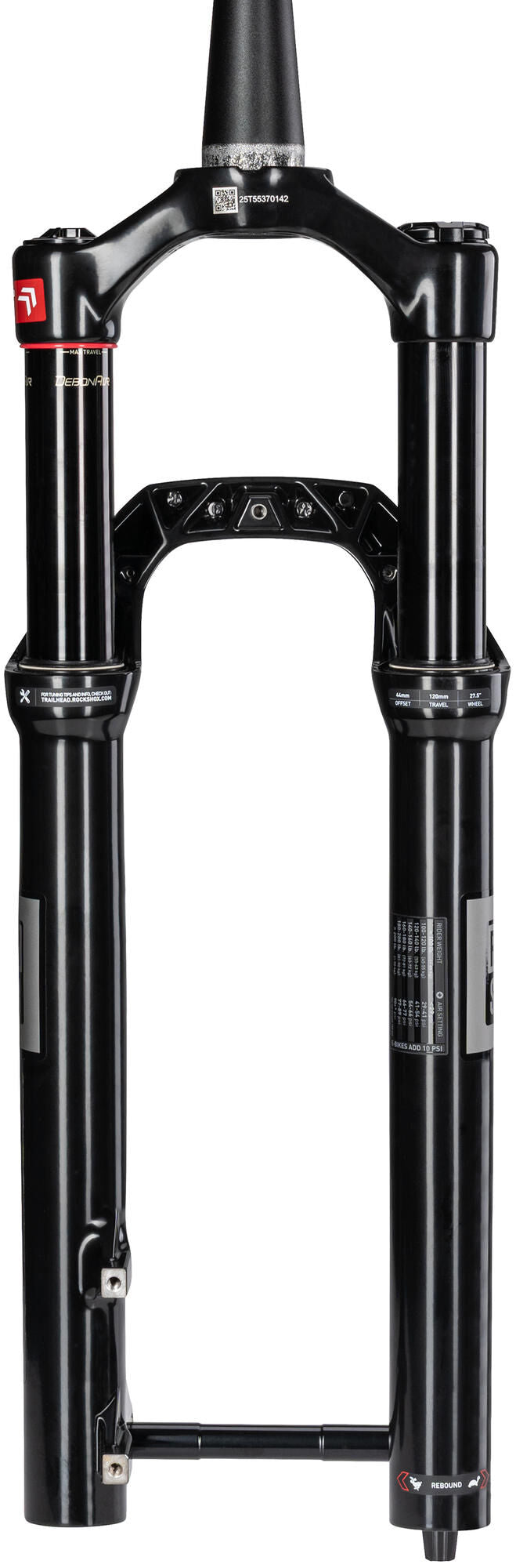 Load image into Gallery viewer, Rockshox federgabel reba gold isolator 3p rs suspension fork reba g 27 130mm 3p crn 44 black