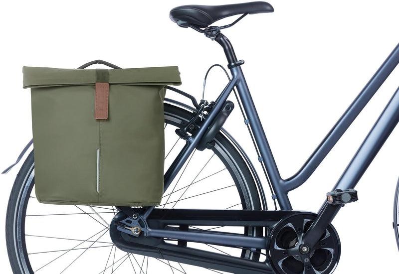 Load image into Gallery viewer, Basil dubbele fietstas city mik