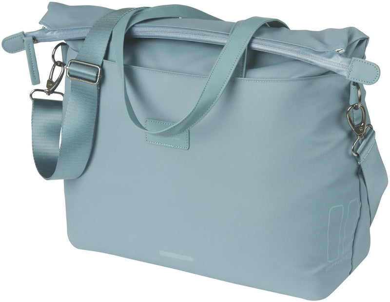 Load image into Gallery viewer, Basil laptop fietstas manhattan 12 liter 12 x 38 x 30 cm - graphite blue
