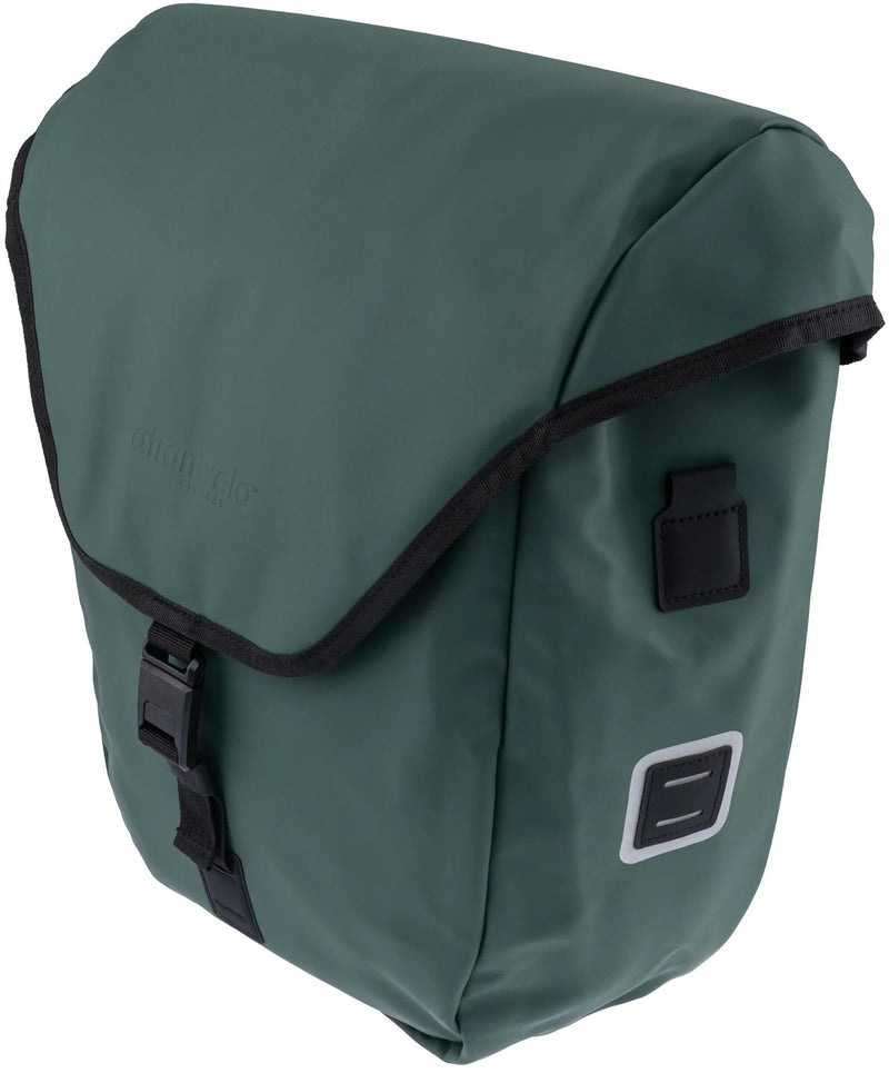 Load image into Gallery viewer, Atranvelo einzeltasche commuter side single bag at.velo commuter side green