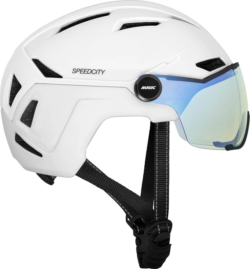 Load image into Gallery viewer, Mavic helm speedcity helmet speedcity white white size s